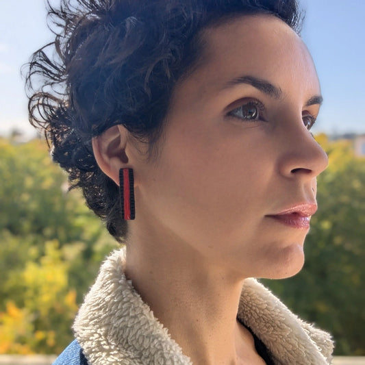 Boucles d'oreilles Les Optimistes Macala