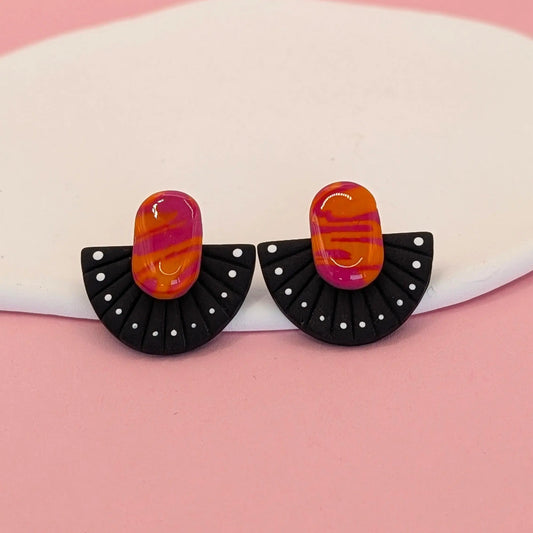 Boucles d'oreilles Les Courtoises