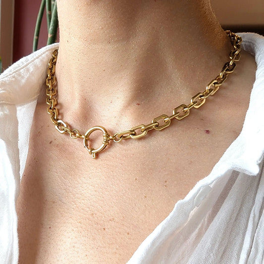 Collier "Le Renversant" - Pour Pendentifs Interchangeables -