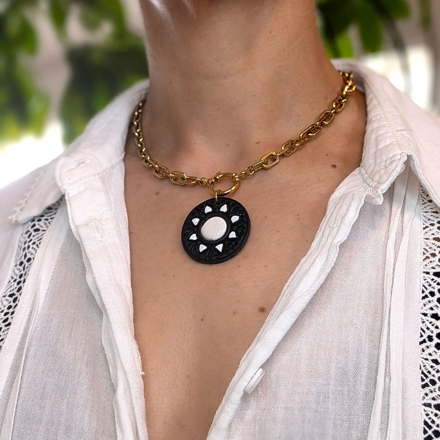Pendentif "La Lumineuse"