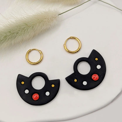 Boucles d'oreilles Les Lunatiques Macala