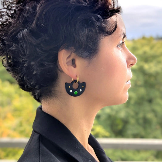 Boucles d'oreilles Les Lunatiques Macala