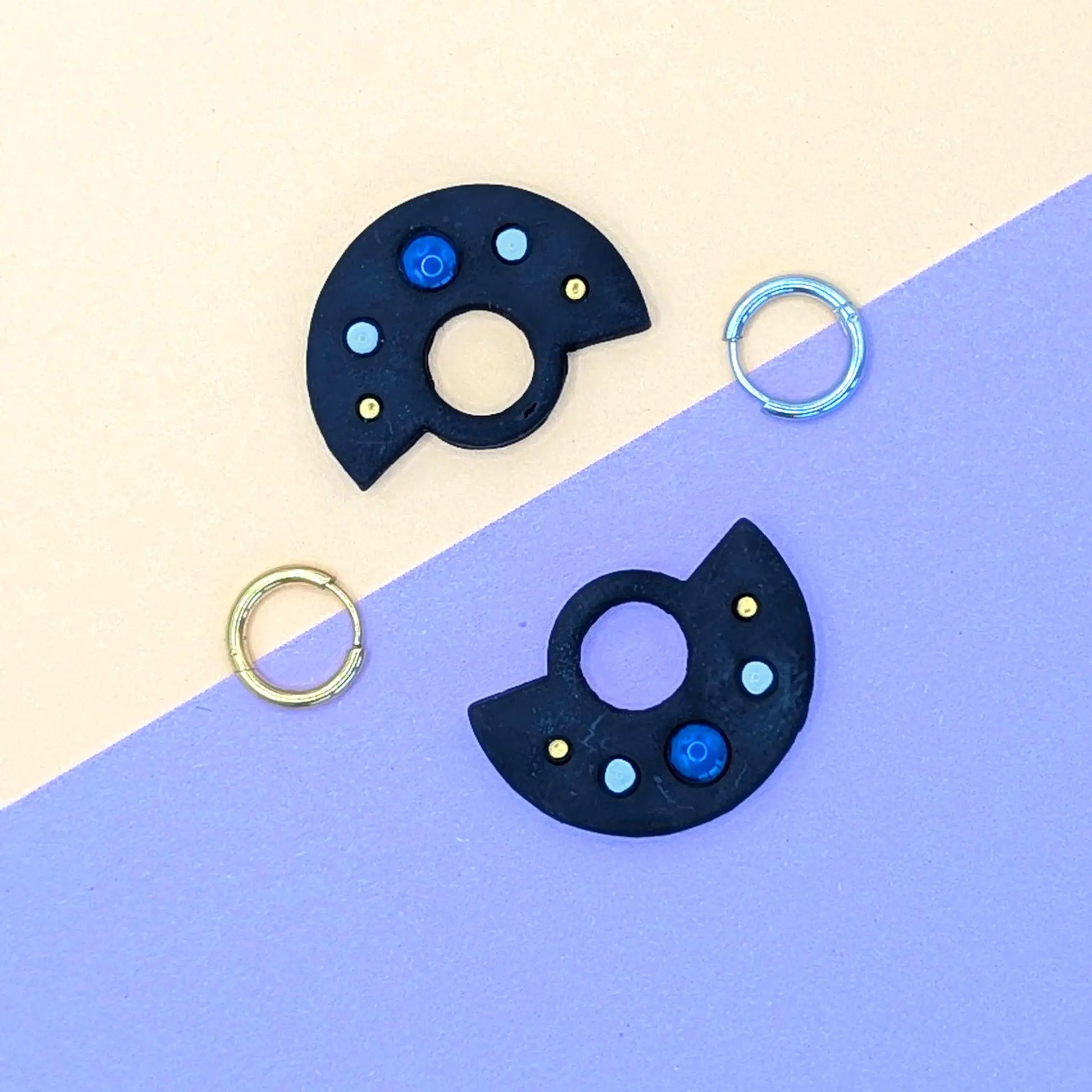 Boucles d'oreilles Les Lunatiques Macala