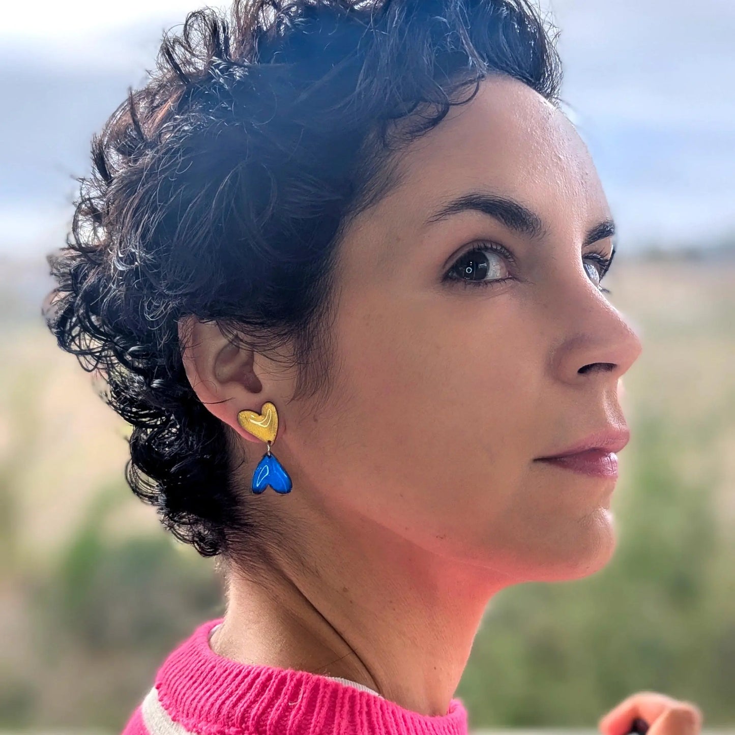 Boucles d'oreilles Les amoureuses ♥️ ♥️ Macala Bijoux