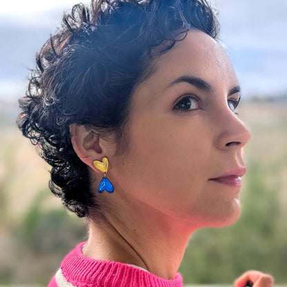 Boucles d'oreilles Les amoureuses ♥️ ♥️ Macala Bijoux