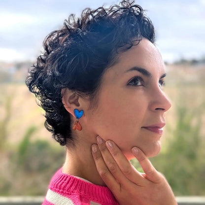 Boucles d'oreilles Les amoureuses ♥️ ♥️ Macala Bijoux