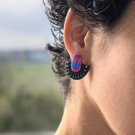 Boucles d'oreilles Les Courtoises