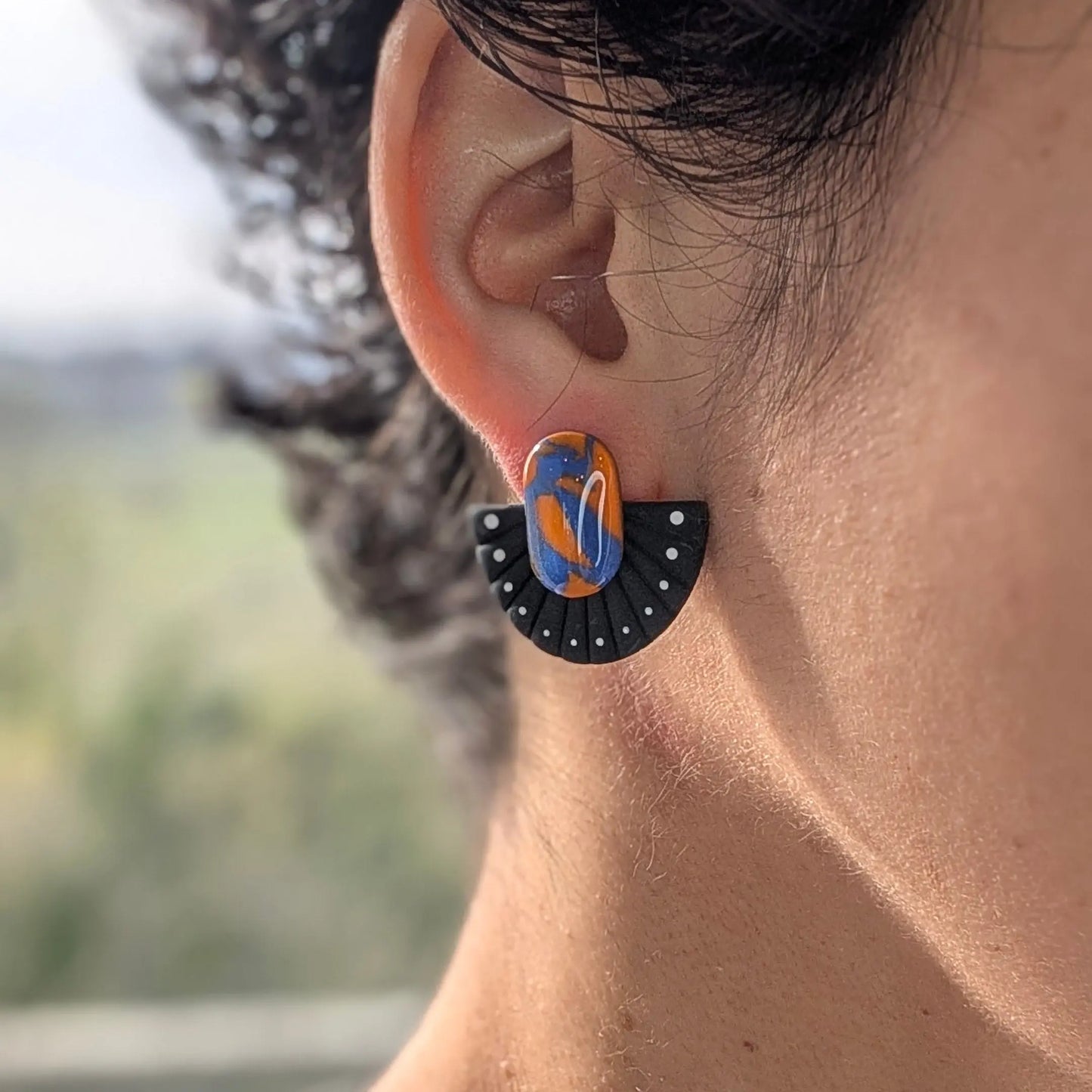 Boucles d'oreilles Les Courtoises