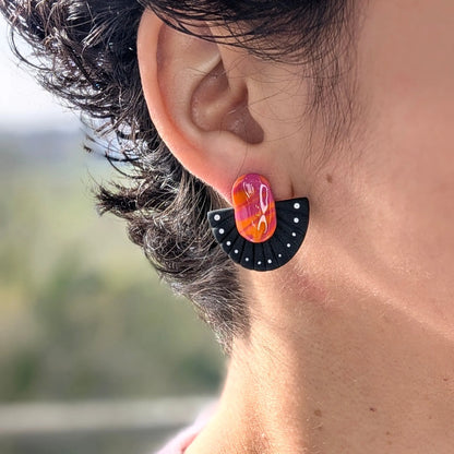 Boucles d'oreilles Les Courtoises