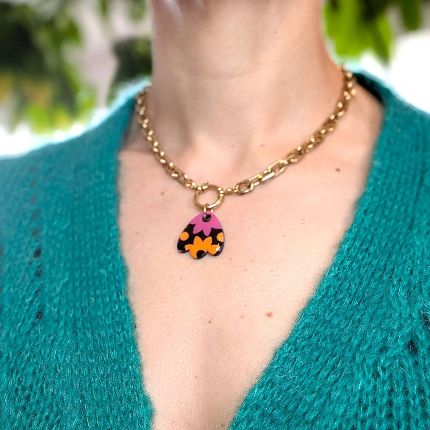 Pendentif "La Flatteuse"
