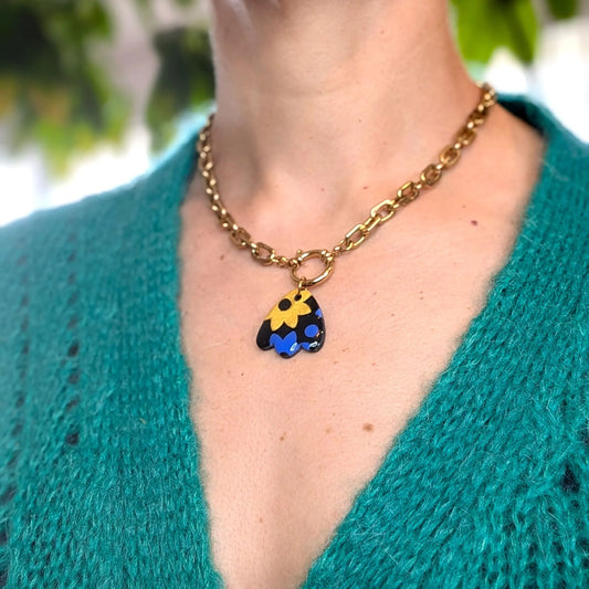 Pendentif "La Flatteuse"