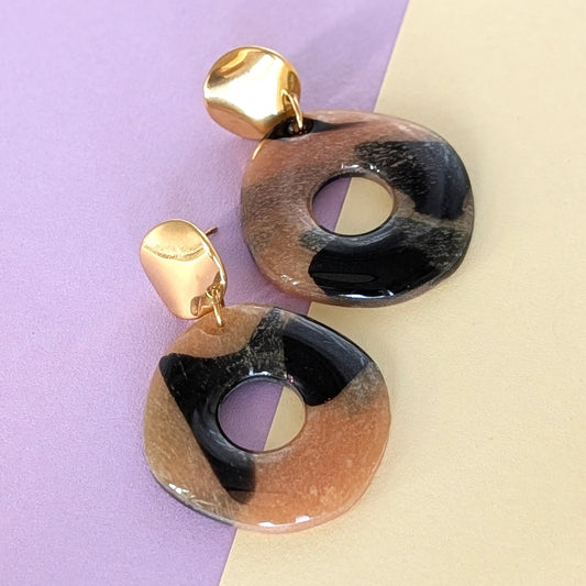 Boucles d'oreilles anneaux Les Dociles