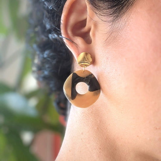 Boucles d'oreilles anneaux Les Dociles